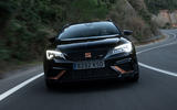 Seat Leon Cupra R ST 2019 first drive review - on the road nose