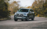 18 Ssangyong Rexton 2021 UK FD on road front