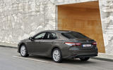 Toyota Camry 2019 European first drive review - static rear