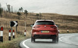 Alfa Romeo Stelvio Quadrifoglio 2018 UK RHD first drive - cornering rear