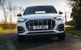 Audi Q5 40 TDI Sport 2020 UK first drive review - on the road nose