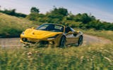 Ferrari F8 Tributo Spider 2020 UK first drive review - on the road front