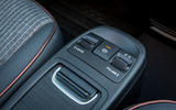 2021 Fiat 500 electric left-hand drive UK review - centre console