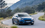 Ford Focus ST 2019 first drive review - cornering front