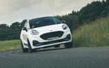 19 Ford Puma ST Mountune m260 2021 UK FD three wheels
