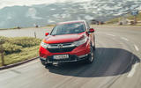 Honda CR-V 2018 first drive review cornering front