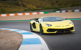 Lamborghini Aventador SVJ 2018 first drive review track front