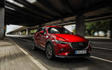 Mazda CX-3 2018 first drive review on the road front left