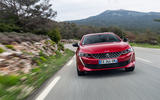 Peugeot 508 2018 review on the road front