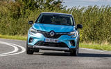 Renault Captur E-Tech PHEV 2020 UK first drive review - cornering front
