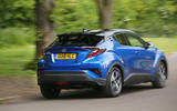 Toyota C-HR 2018 long-term review on the road rear