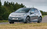 Volkswagen ID 3 2020 UK first drive review - cornering front