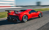 Ferrari P80/C 2019 reveal official pictures - track driving rear