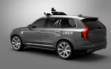 Volvo Uber autonomous taxi