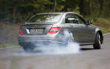 Mercedes-AMG C63 2008 - tracking rear
