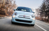 Fiat 500 Hybrid 2020 first drive review - on the road nose