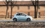Fiat 500 Hybrid 2020 first drive review - on the road side