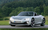 Audi electric TT render 2020 - stationary front