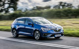 Renault Megane Sport Tourer E-Tech PHEV 2020 first drive review - tracking front