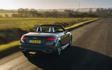 Audi TT Roadster 2019 UK first drive review - hero rear