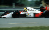 Ayrton Senna on wheels