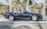 Bentley Continental GT Convertible 2019 UK first drive review - hero side