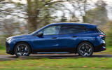 2 BMW iX xDrive40 2021 UK first drive review side pan