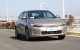Geely Geometry A 2019 prototype drive - on the road nose