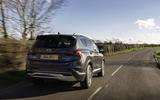 2 Hyundai Santa fe 2021 UK first drive review hero rear