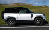 2 Land Rover Defender 90 D250 2021 UK first drive review hero side
