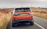Land Rover Discovery Sport 2019 UK first drive review - hero rear