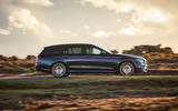 2 Mercedes Benz E Class 400d Estate 2021 UK first drive review hero side