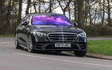 2 mercedes s class s400d 2021 uk fd hero front