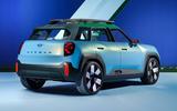 Mini Aceman concept 2022 rear quarter static