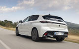 2 Peugeot 308 Hybrid 225 2021 LHD review tracking rear