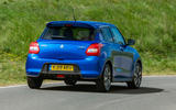 Suzuki Swift Attitude 2019 UK first drive review - hero rear