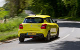 Suzuki Swift Sport 2018 long-term review hero rear