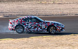 Toyota Supra 2019 prototype first drive review drift hero side