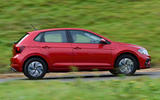 2 Volkswagen Polo 2021 UK first drive review side pan
