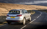 Volkswagen Touareg 2020 UK first drive review - hero rear