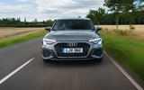 Audi A3 Sportback 2020 UK first drive review - on the road nose