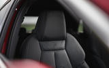Audi A3 TFSIe 2020 UK first drive review - front seats