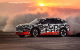Audi e-Tron 2019 prototype first drive review - opposite lock
