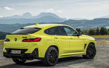 20 BMW X4 M Compeption 2021 first drive review static rear