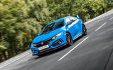 Honda Civic Type R 2020 UK first drive review - on the road front