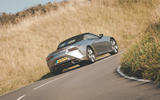 Lexus LC Convertible 2020 UK first drive review - on the road rear