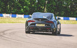 Toyota Supra 2019 UK first drive review - track rear