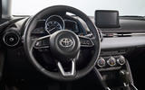2020 US-spec Toyota Yaris - steering wheel