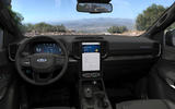 2022 FORD RANGER PLATINUM  dashboard