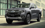 2022 FORD RANGER PLATINUM  front three quarter static
